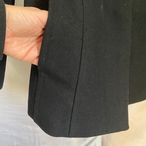 Babaton Wool  Blend Black Quincy Modern TrenchCoat Ladies XSM - Picture 6 of 16